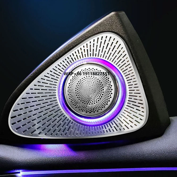 Car for  Model 3 Accessories 2 Rotating Tweeters Treble Speaker Tweeters with 128 Color Gamut Smart with Ambient Lig
