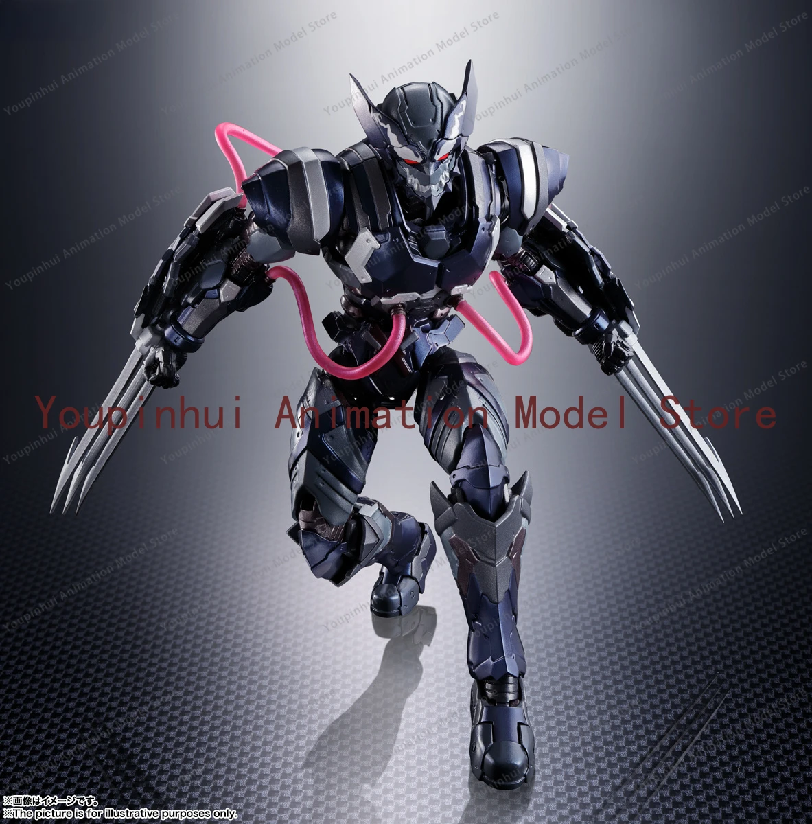 [Available] Bandai SHF American Series Iron Man Venom Symbiote Wolverine Captain America Action Figure Model Gift Collectible