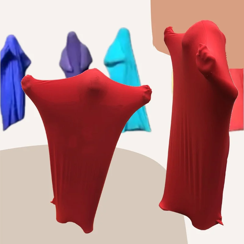 

Sensory Sock Full Body Wrap To Relieve Stress Anxiety Stretchy Safe Comfortable Breathable Sack Funny Toy For Boys Girls