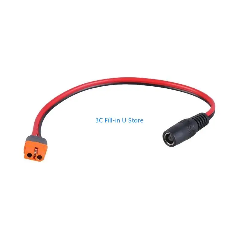 G8TA 14AWG XT60I Female to DC7909 Female Power Cable for Energy Storage Systems