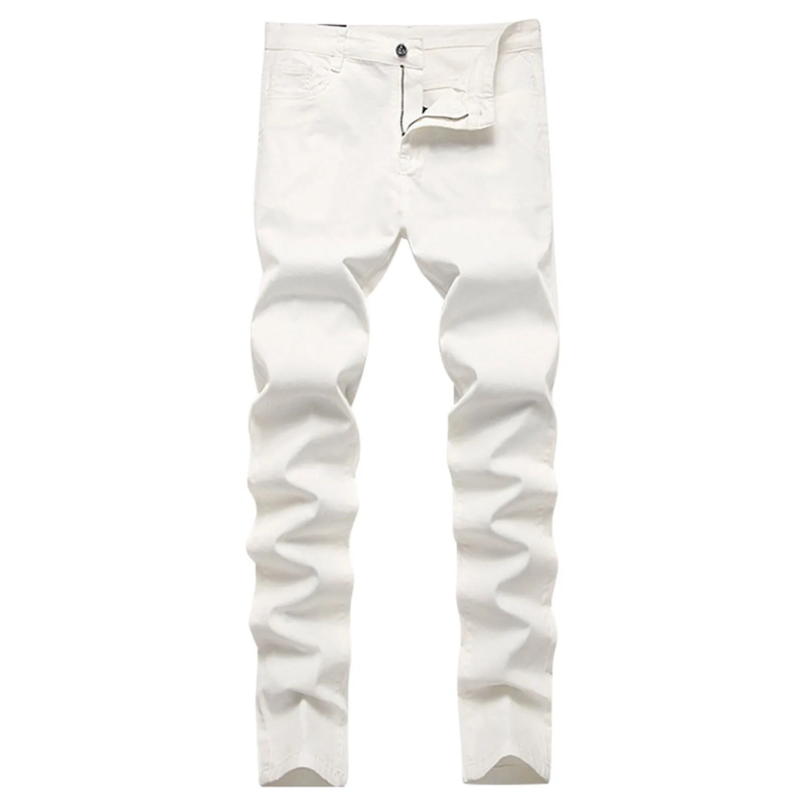 

Relaxed Fit Jean with Pants Slim Fit Men's Spring And Summer Casual Jeans Straight Leg Fashion Pants