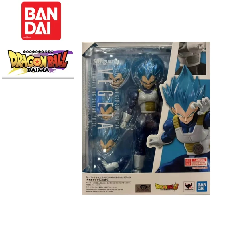 

In Stock Original Bandai Original Box S.h.figuarts Dragon Ball 100% Genuine Vegeta Iv Super Saiyan Figurine Model Action Figure