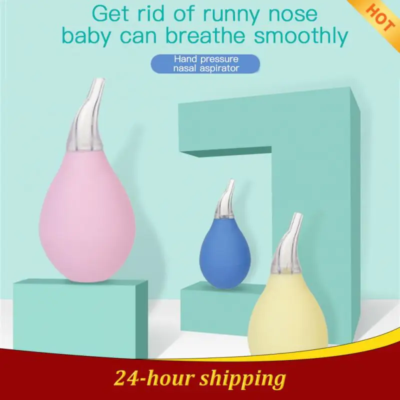 

Baby Newborn Nasal Aspirator Suction Soft Tip Mucus Vacuum Runny Nose Cleaner