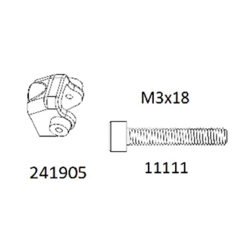 

CROSSRC EMO XX XXL 1/6 Scale Model RC Crawler Rear Axle Link Mount 241905 CS-97401453 Upgrade Parts - No-Damage Installation