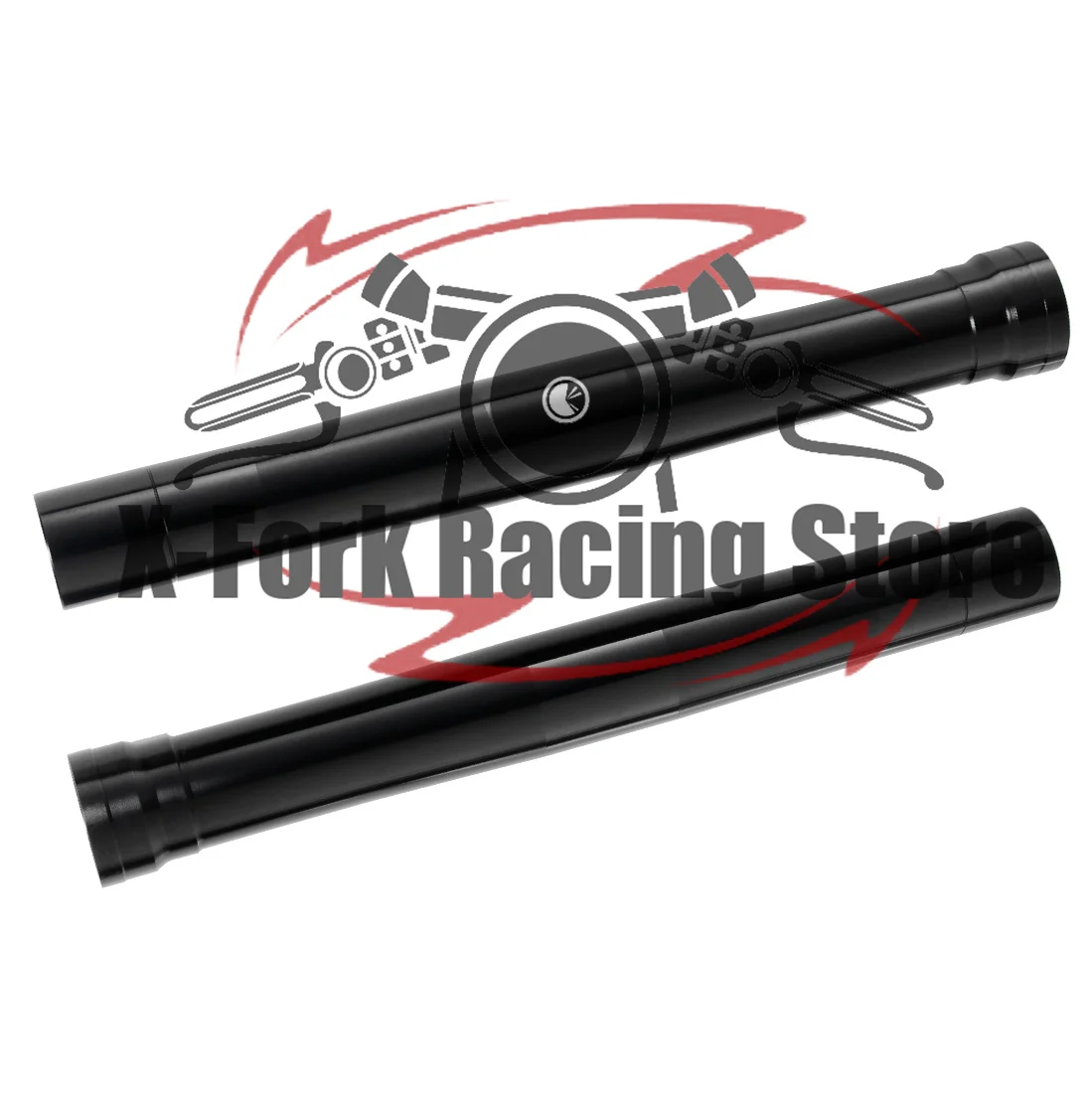 2x Black Front Outer Fork Tubes 450mm For Honda CBR1000RR Fireblade 2013-2019 51410-MGP-305 Fork Pipes Shock Stanchion Leg Bar