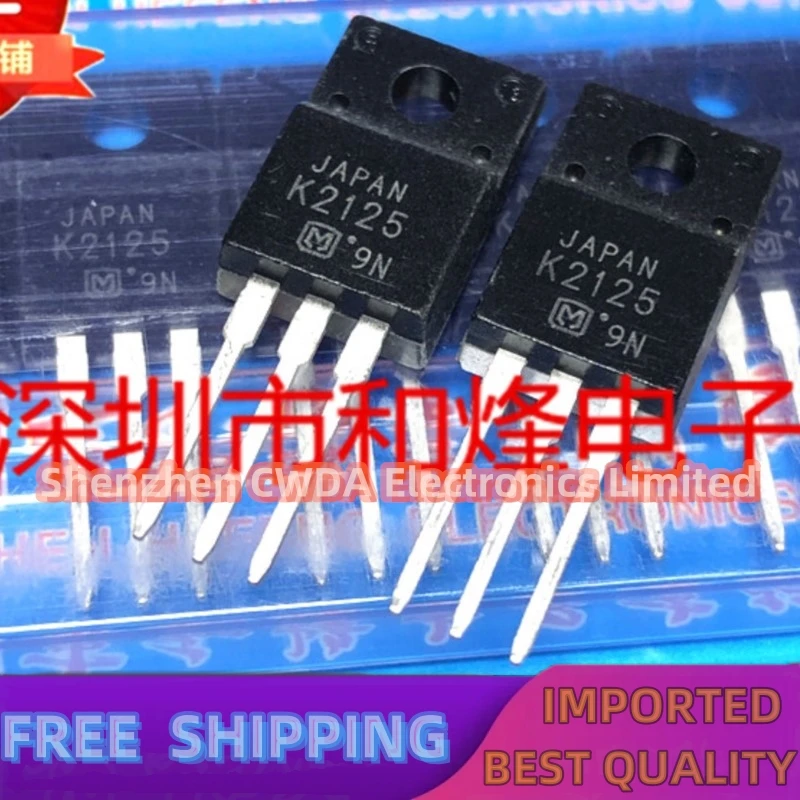 10PCS-20PCS  2SK2125 K2125  TO-220F N 2.5A 500V  In Stock Can Be Purchased