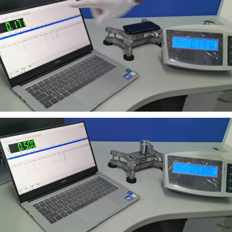 60kg/1g 100kg/2g 400x500mm Industrial Precision  Platform Scale 300kg Big Digit Load Indicator