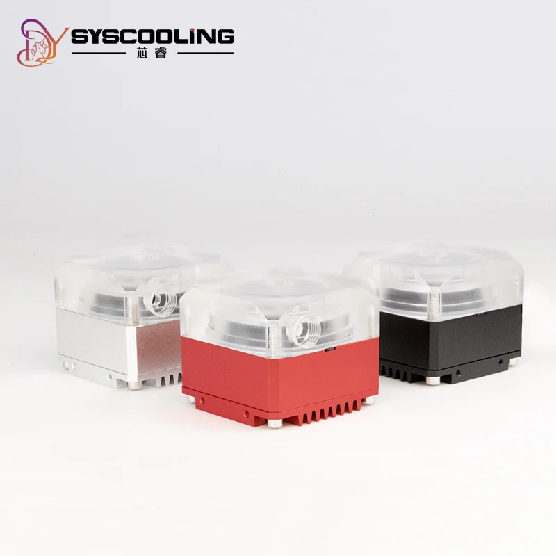 

Syscooling AI-U8 water cooling pump big power 1200L/H DC12V high performance pump for PC water cooling