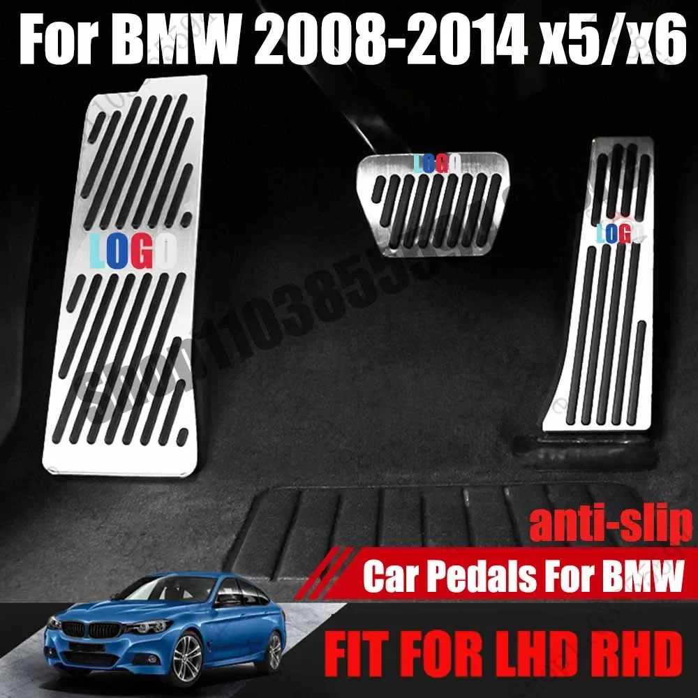 

Auto Parts For BMW 2008-2014 x5 x6 Car Accelerator Brake Pedals Anti Slip Rest Covers Interiors