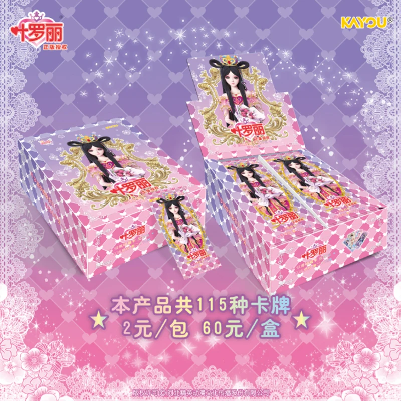 Wholesale 48 Boxes Kayou Ye Luoli Fairyland Lingxi Pack Sealed Booster TCG Character Trading Card Large Lot For Hobby Shop