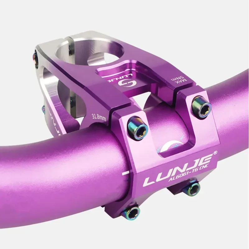 

MTB Stem Ultralight High-strength Short 31.8*45mm Bike Table Power Aluminum Alloy Mountain Road Bicycle Stem Bike Accessories