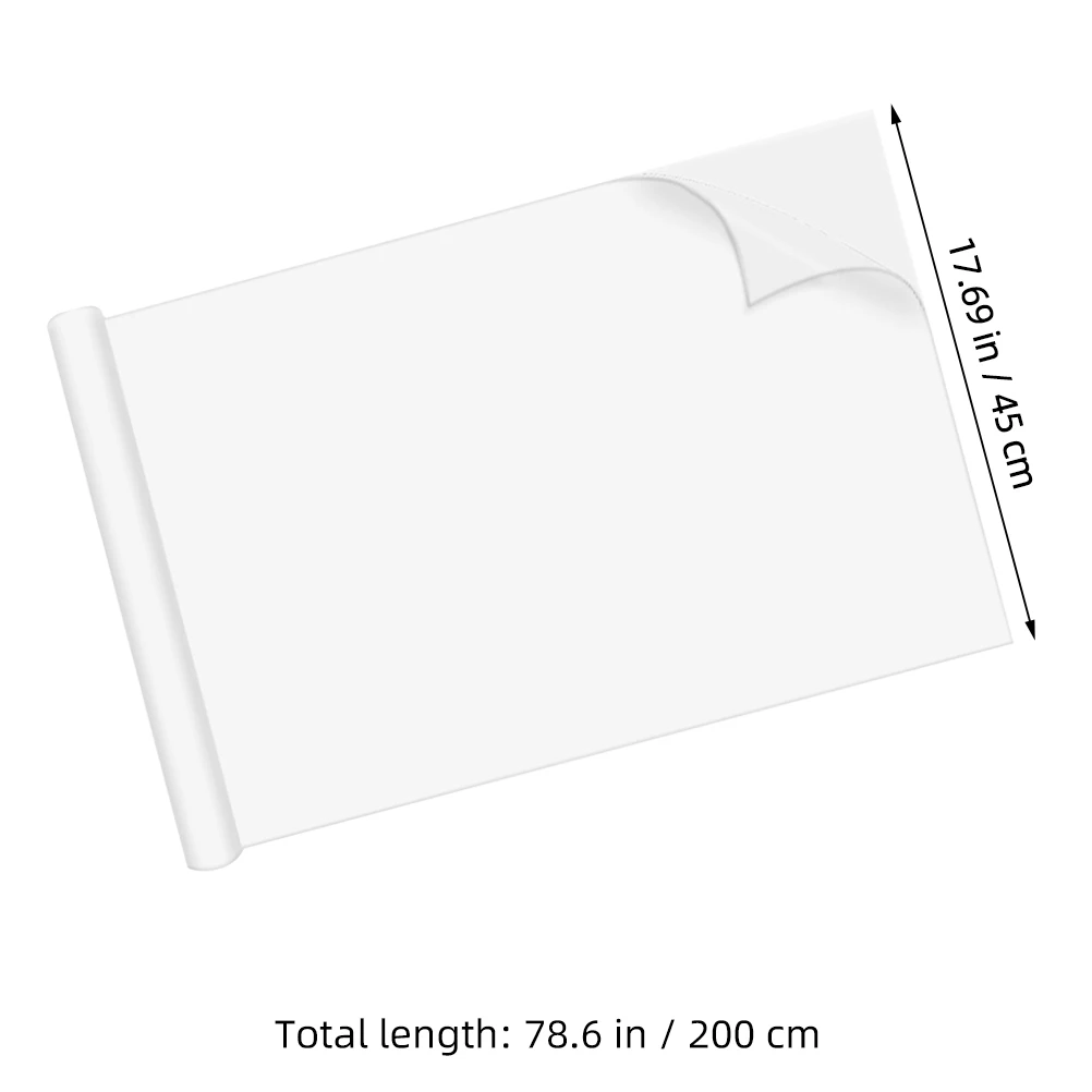 ملصق سبورة بيضاء ذاتي اللصق قابل لإعادة الاستخدام للجدران وتقويم المدرسة ولا يسبب ضررًا #2