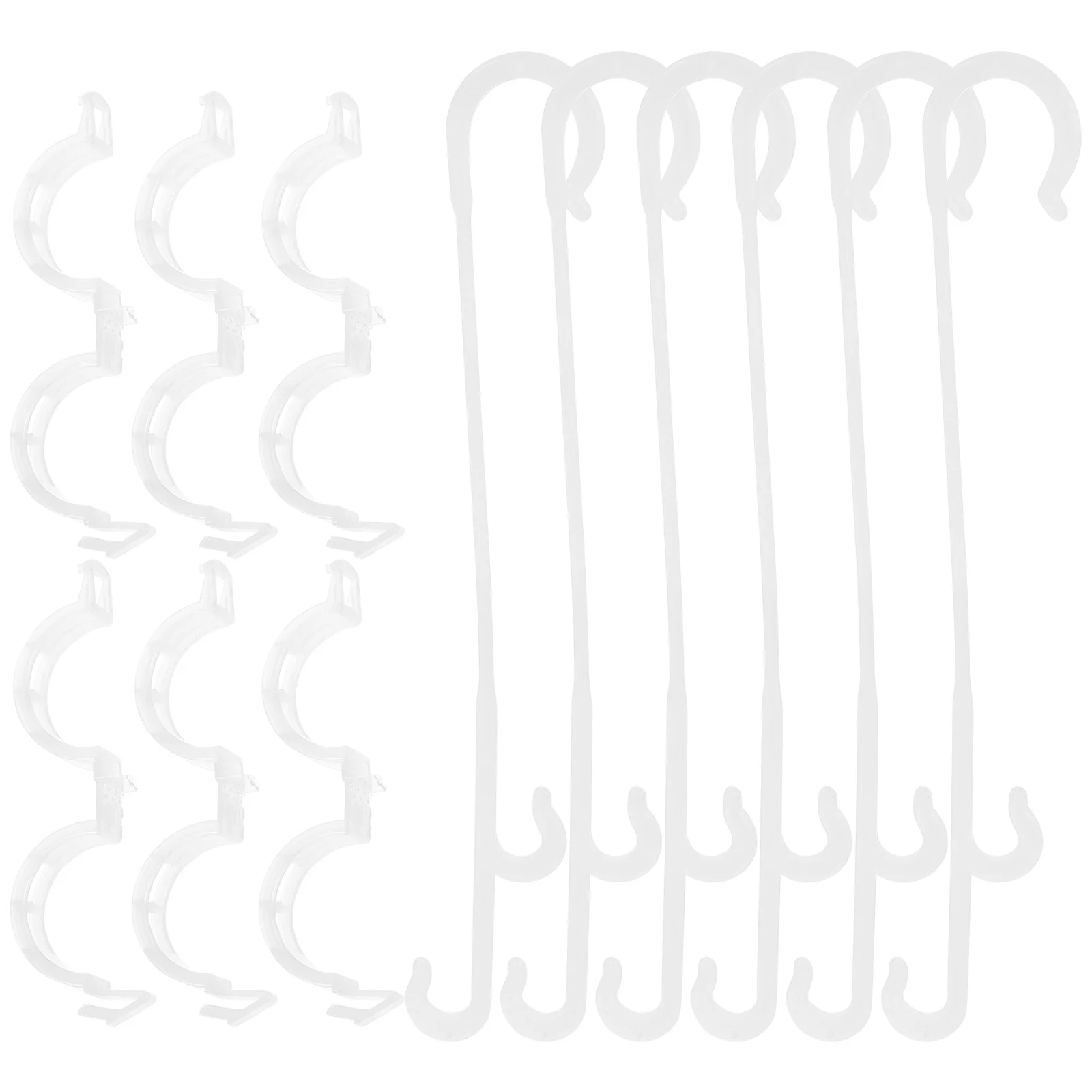 

1 set 1 Set Fruit Support Clips Hooks Plastic Plant Stem Straightening Tool For Tomato Cucumber Vine Grafting Garden Trellis