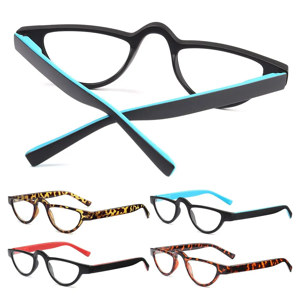 Computer Goggles Vision Care HD Gradient Presbyopic Eyeglasses Cat Eye Reading Glasses Magnifying Eyewear Hyperopia Glasses