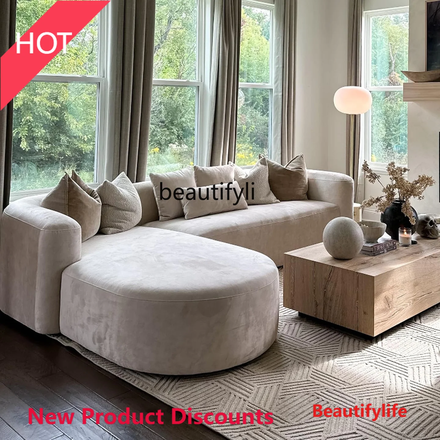 C80 Modern L Shaped…