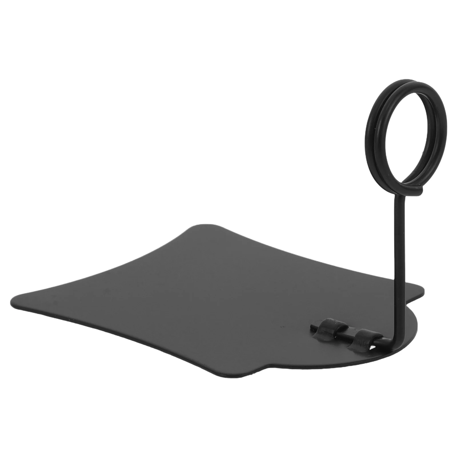 

Sturdy Metal Price Label Holder Stand For Bakery Dessert Shop Display Secure Clip Design Sign Holder For Menu Table