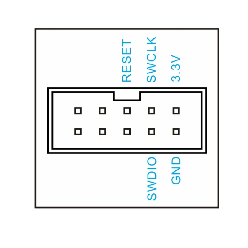 Stm32 Gd32 Hk32 Offline Downloader Programmeur Offline Downloader Programmeur Brander