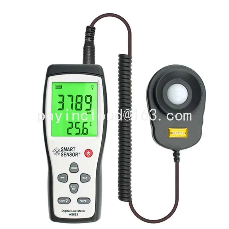 

High Precision 200,000lux Digital Luxmeter Digital Lux meter Photometer Illuminometer Spectrometer Spectrophotometer light meter