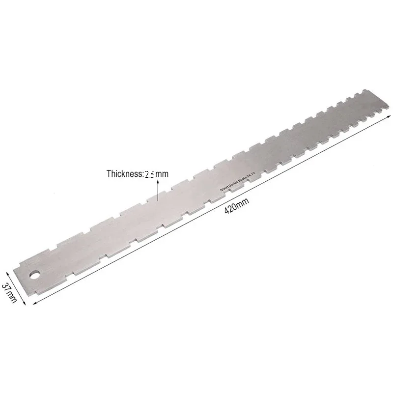 Guitar Neck Notched Straight Edge Luthier Tool Stainless Steel Guitar Fret Leveling Repairing Device String Pitch Fritz Ruler