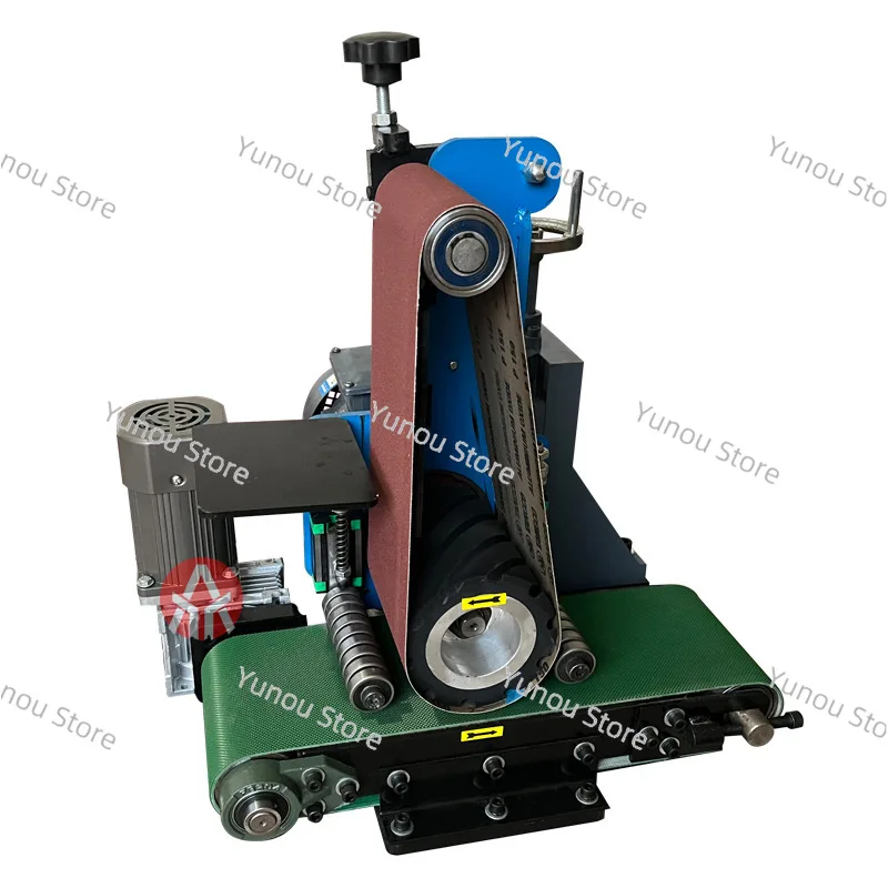 Desktop Small Flat Polishing Machine, Metal Plate Deburring, Rust Removal, Wire Drawing, Sanding Machine, Stainless Steel