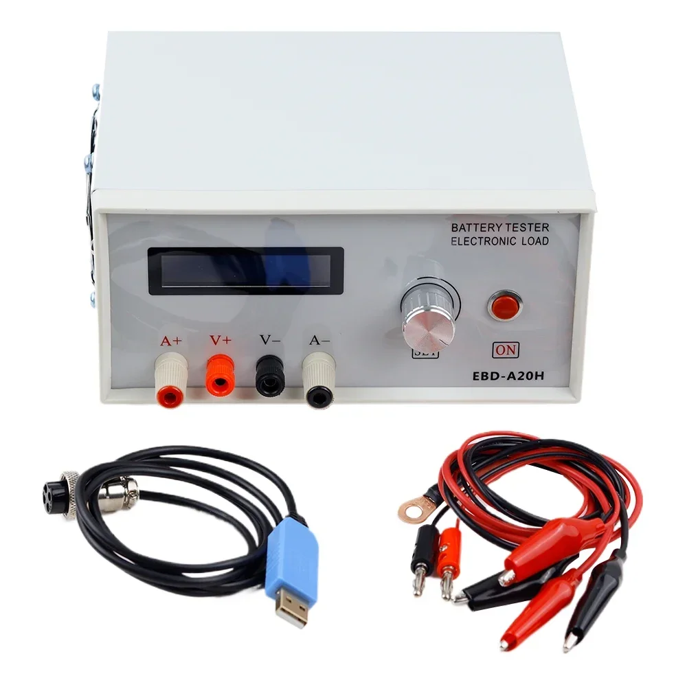 Ebd-a20h Electronic Load Battery Capacity Tester Power Supply Test Model Power Battery Discharge Testing Meter Instrument 200w