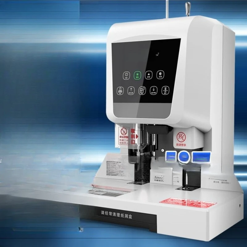 

Financial Binding Machine Electric Punching Binding Machine Office File Riveting Tube Hot Melt Binding Machine Document Punch