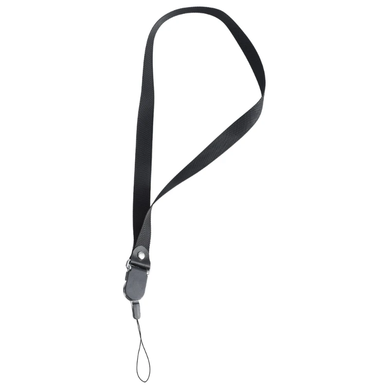 50cm 독특한 디자인 세련된 솔리드 컬러 스트라이프 2-in-1 분리형 회전식 홀터 매는 밧줄 케이스 지갑용 전화용