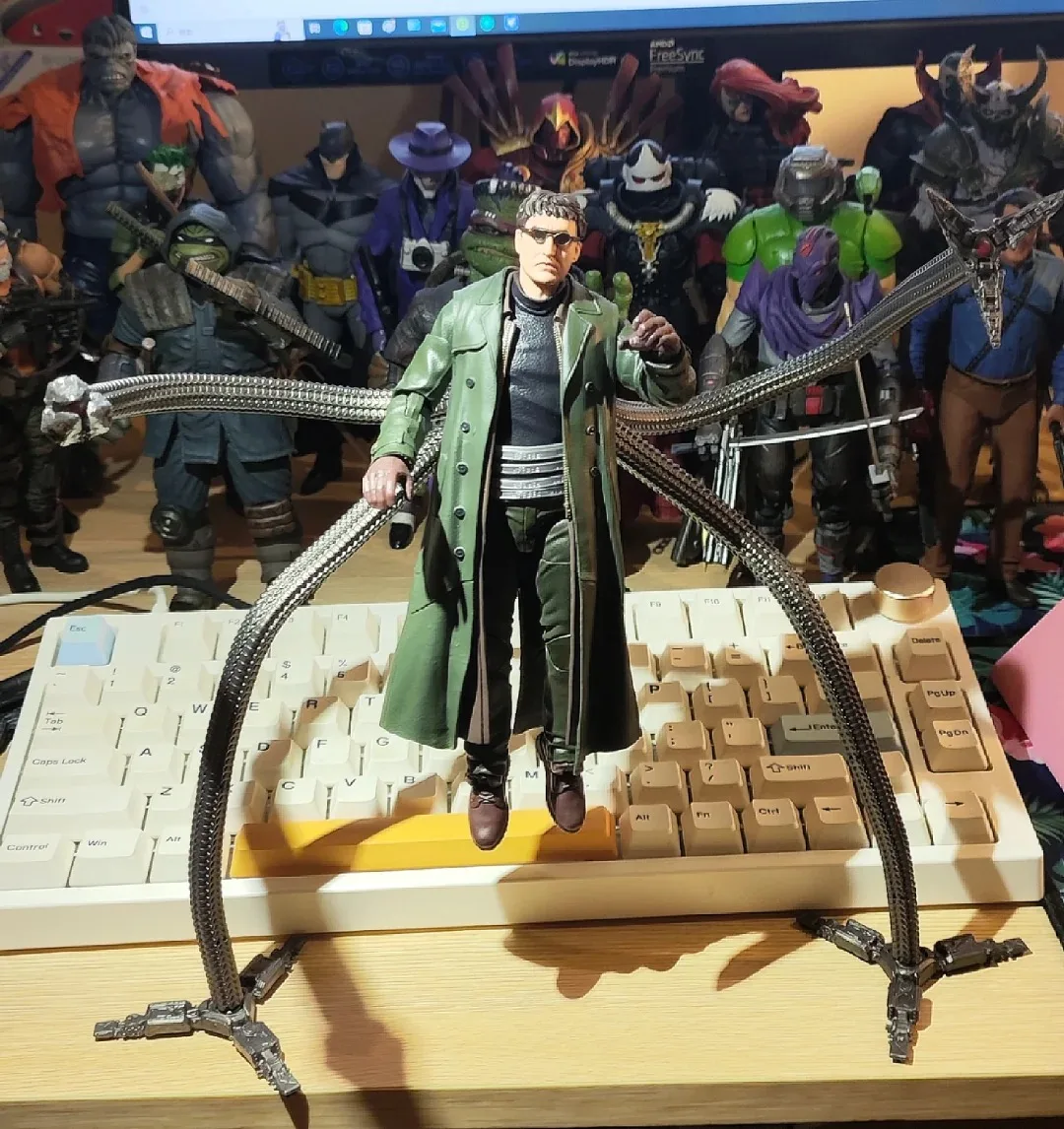 

Genuine Hasbro Marvel Legends Marvel Luxury Octopus Doctor Action Figure Hsf7115 Octopus Doctor 1/12 Figures Model Toy Gift