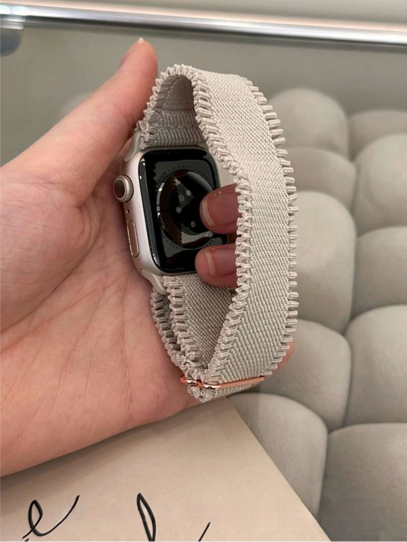 Braided Nylon Strap for Apple Watch Band Ultra 2 49mm Series 10 46mm 42mm 44mm 40 41mm Adjustable Bracelet IWatch 9 8 7 6 SE 5 4