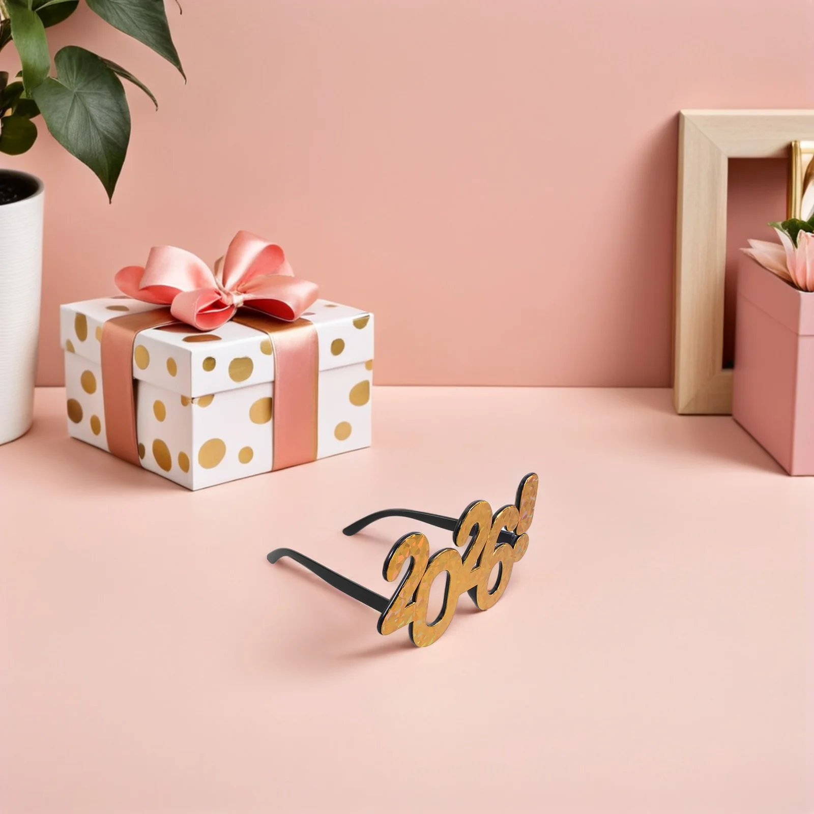 

4Pcs Novelty Eyeglasses Creative Exclamation Design - Vibrant Party Sunglasses for Holiday Festive Photo Opportunities