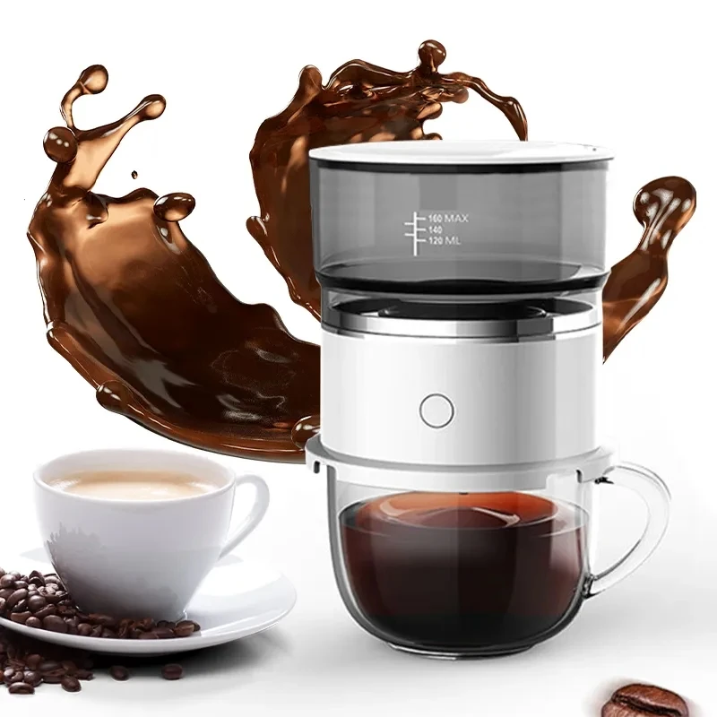 Xiaomi Portable Hand Brewing Coffee Machine Outdoor Mini Automatic Dripper Coffee Maker Pot Travel Extraction Coffee Brewer