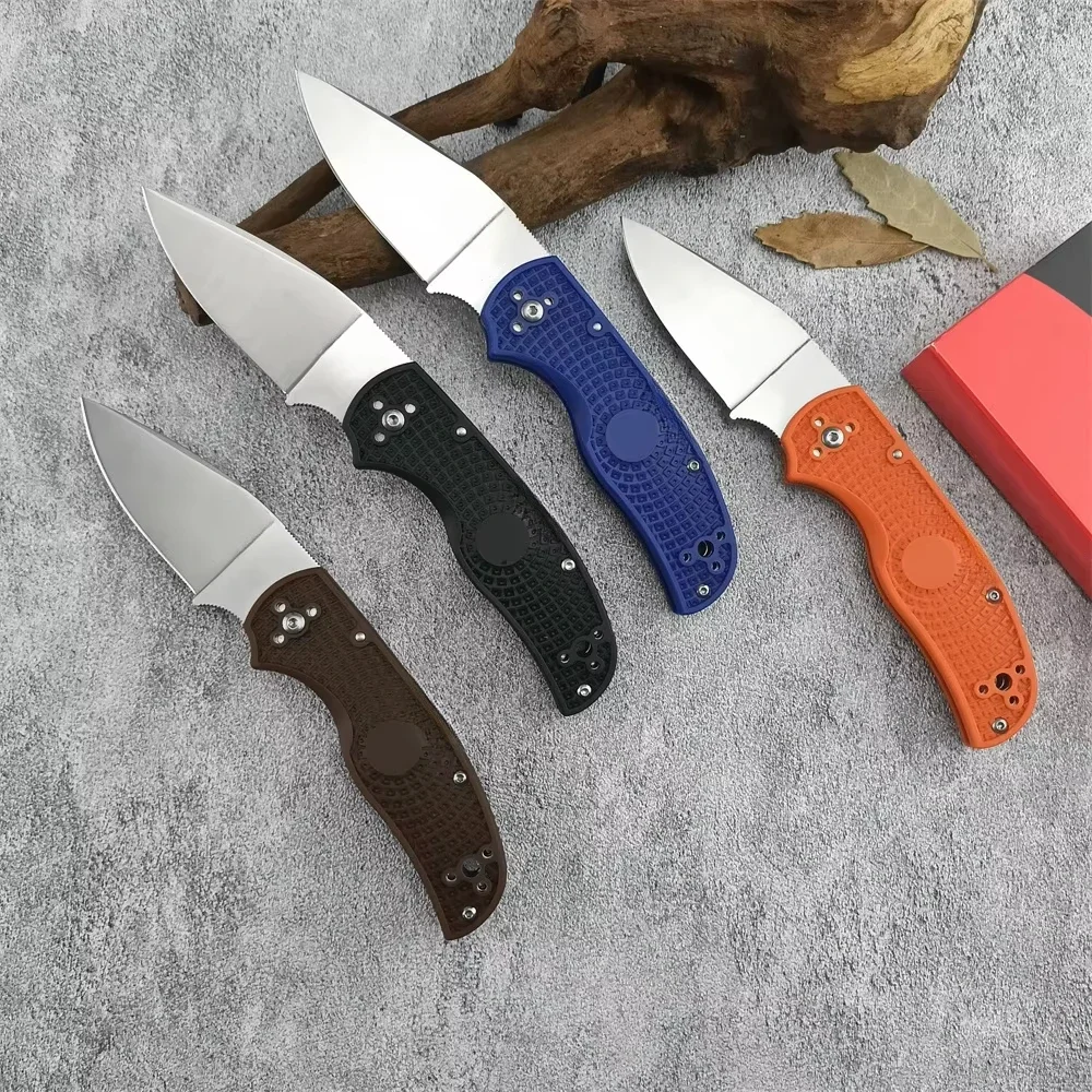 Native EDC Pocket Folding Knife 8Cr13Mov Drop Point Blade Lightweight Hunting Tactical Outdoor Camping Fishing Utility Tools