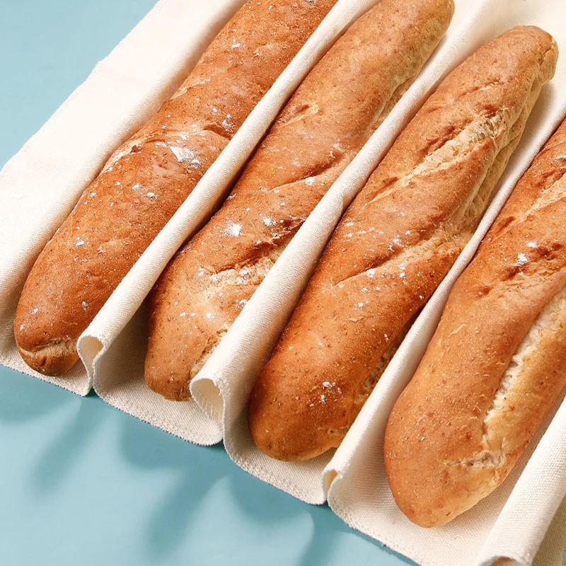 Gefermenteerde Doek Deeg Bakkers Pannen Bakkers Deegbank 100% Puur Katoen Gebak Proofing Doek Bakken Franse Brood Baguettes Loafs