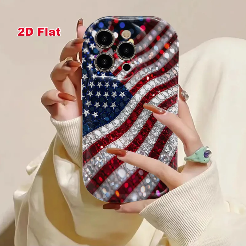 2D Flat Soft Silicone Phone Case For iPhone 18Promax 18Pro 17Promax 17 16Promax 16 15 14 13 12 11 XSmax X/XS Shockproof Transparent Funda Cover