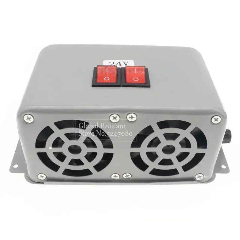 500W 12V 24V Portable Car Heater Defroster Demister Heater Universal Car Heater Electric Cooling Heating Fan For Cars Trucks