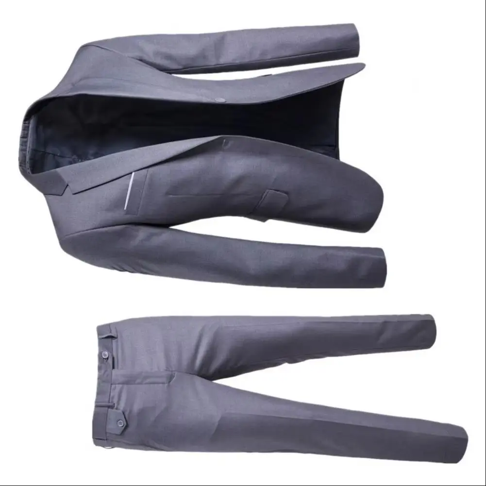 

2025 Men Suit 3D Tailored Men Two-piece Suit, Slim Fit Professional Formal Business Attire Handsome Men Blazer Jacket Pants Suit