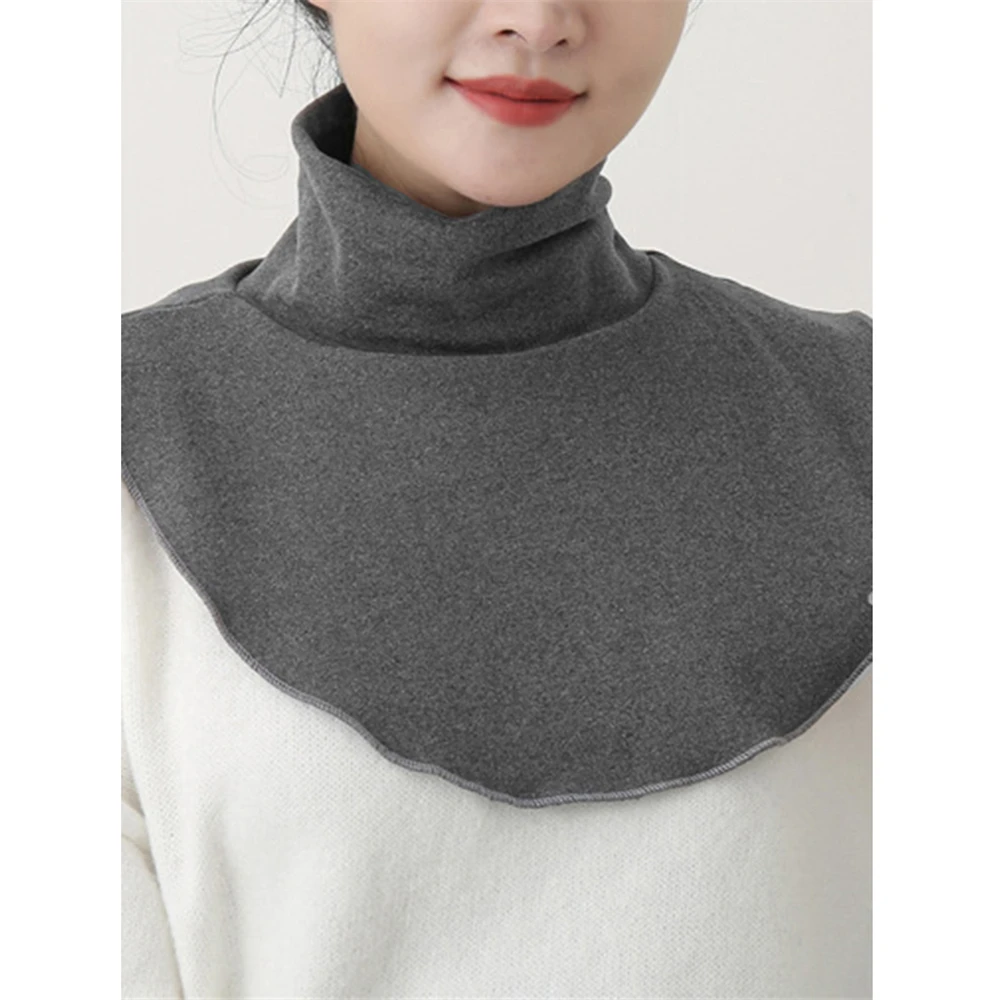 

Solid Color Neck Cover Detachable Fake Collar Women False Collars Neck Warm High Collars Turtleneck Scarves Wraps Neck Warmer