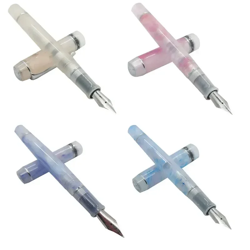 nuevo-boligrafo-de-tinta-kaigelu-316-colorido-con-punta-ef-f-m-clip-plateado-para-adultos-y-estudiantes-caligrafia-oficina-negocios