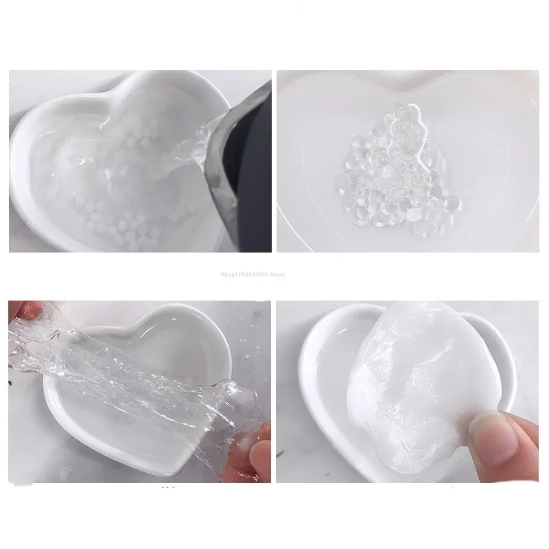 50g White/high Transparent Granules Liberty Resin Plastic Soil Thermoplastic Resin DlY Material Handmade Pendant Crystal Clay