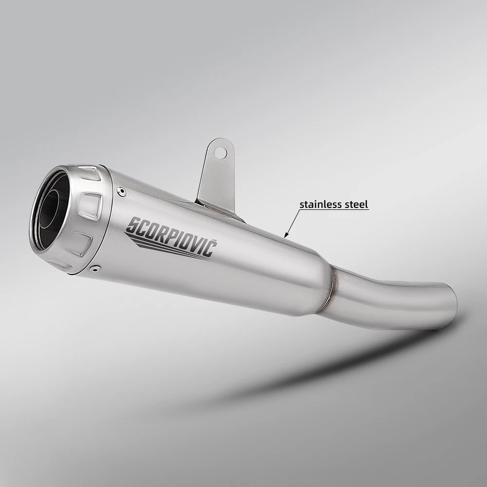 Suitable for ZX-6R ZX6R AW30 motorcycle stainless steel integrated middle and rear exhaust system adapted for 2024-2026 years