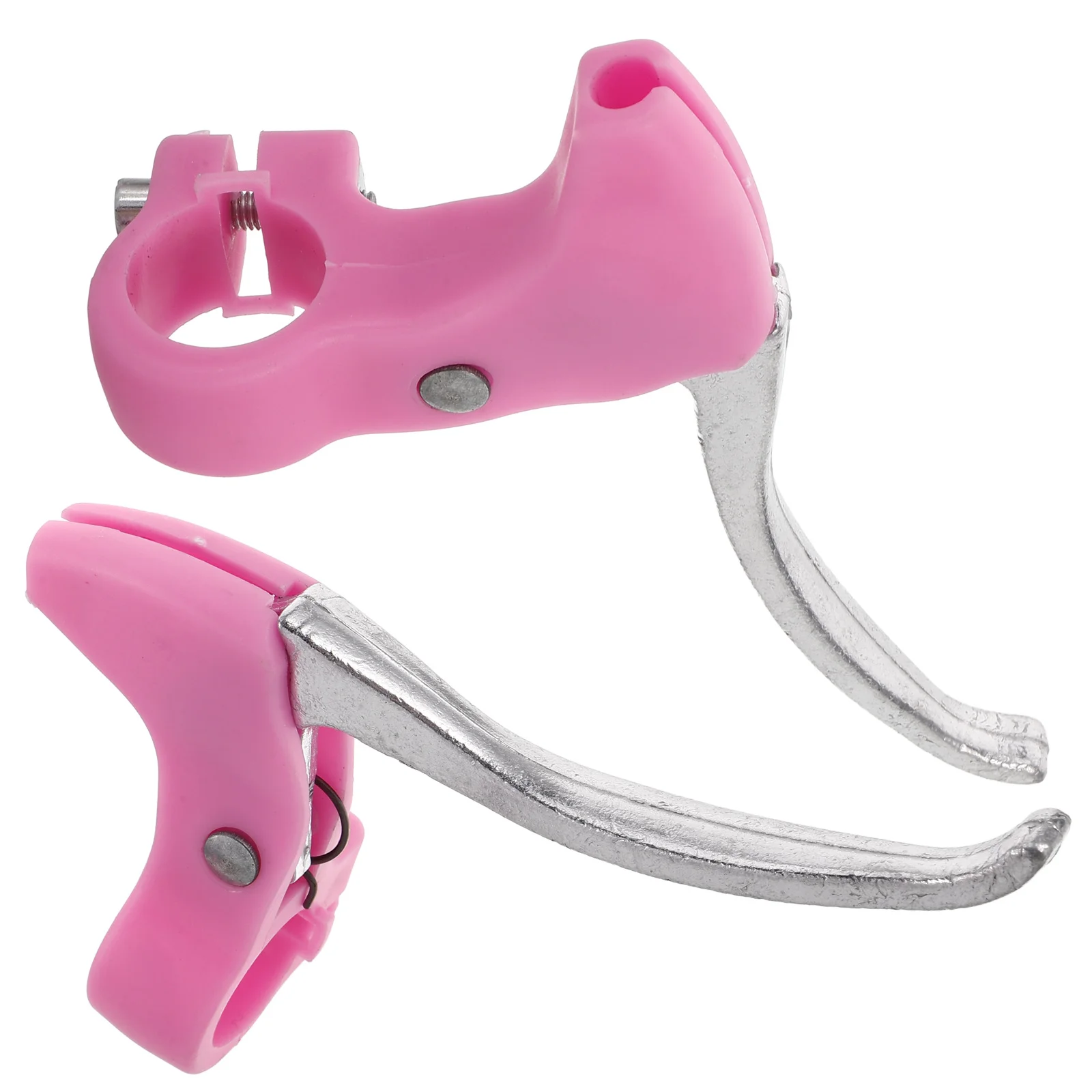 

2pcs Bicycle Brake Handle Universal Brake Lever Set For Road Mountain Electric Bikes Aluminum Alloy Durable Braking Cycling