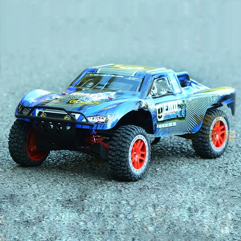 New 727 Short Truck RC Car 1/10 Professional Four-wheel Drive Racing RC Drift Car High-speed Climbing Off-road Adult Toy Model