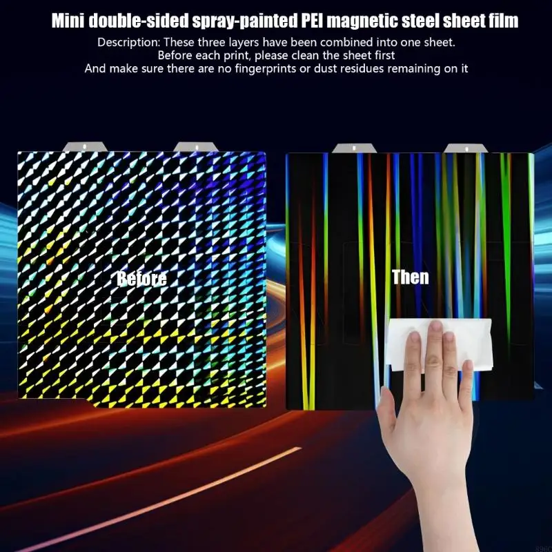 

Tall Temperature Resistant Print Face For PETG ABS TPU Thread Printing 896C