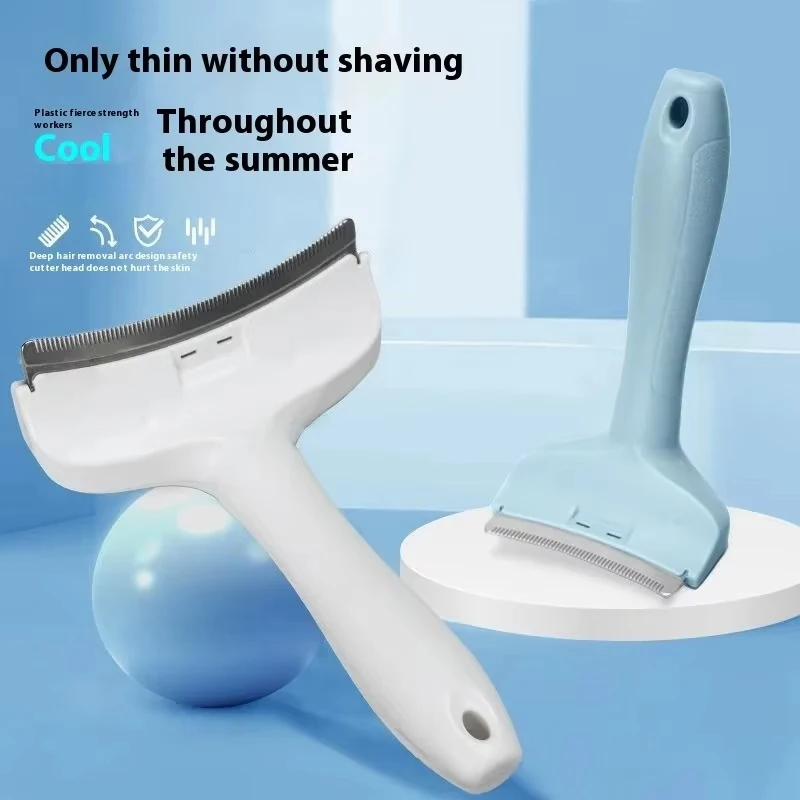 Slicker Brush For Dogs Undercoat Deshedding Tool For Dogs Cats Puppy Kitten Detangling Dematting Rake Shedding Tool For Pet - view 2