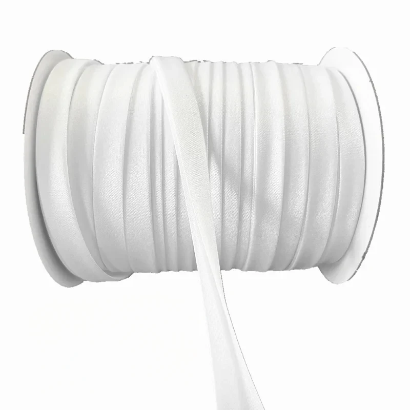 

High Quality 100% Cotton Rope 12mmx50m Satin Bias Piping Cord Handmade for DIY Garment Sewing and Trimming Cord