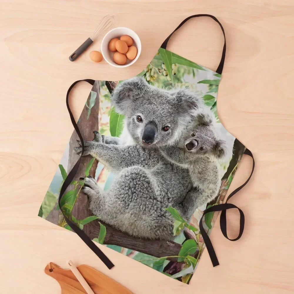 

Koala Cuddles Apron Women Kitchen'S For Home Accessories Waterproof Kitchen For Women Things For Home And Kitchen Apron
