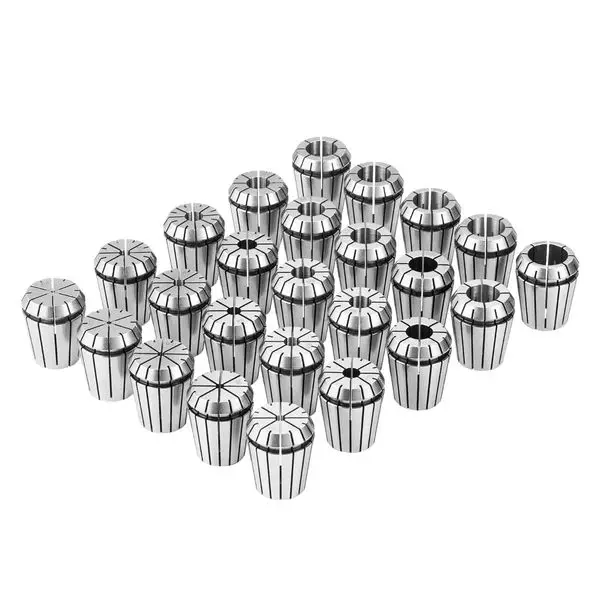 

VEVOR 25 pcs ER32 Collet Set, 1/16''-13/16'', ER32 Spring Collet Chuck Set, 0.0006'/15 μm TIR Lathe Chuck Tool with 25 Labeled S