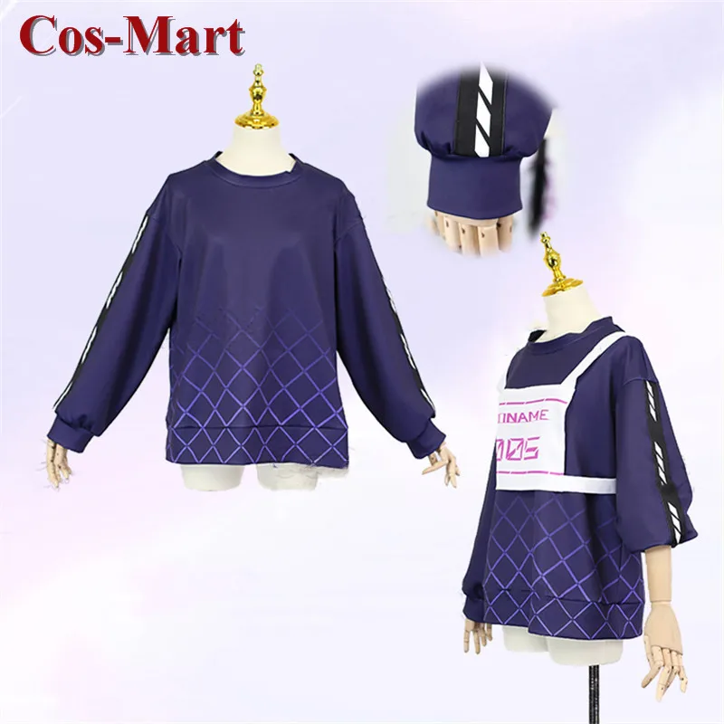 Cos-Mart Anime Vtuber Selen Tatsuki Cosplay Kostüm Süße Reizende Hoodie Aktivität Party Rollenspiel Kleidung