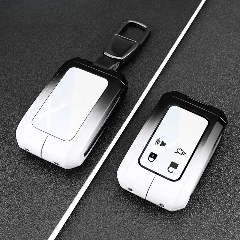 

Premium Zinc Alloy Key Cover Case for Mazda EZ-60/EZ-6 (2024-2025) - Protective Key Fob Shell Key Bag Chain