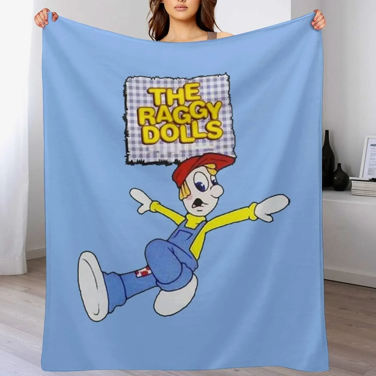 

Claude The Raggy Dolls Throw Blanket Portable Lightweight Blanket for Travel Camping